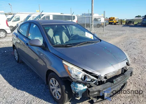 2016 Hyundai Accent Se from USA, damaged, VIN KMHCT4AE4GU014715